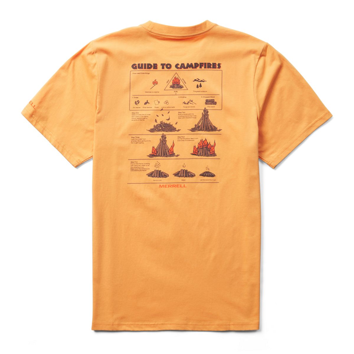 Campfires Tee, Sienna, dynamic 2