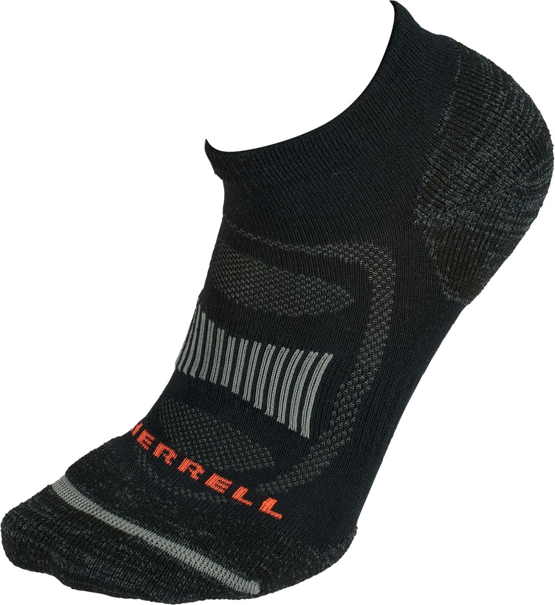 Zoned Low Cut Hiker Sock, Onyx, dynamic