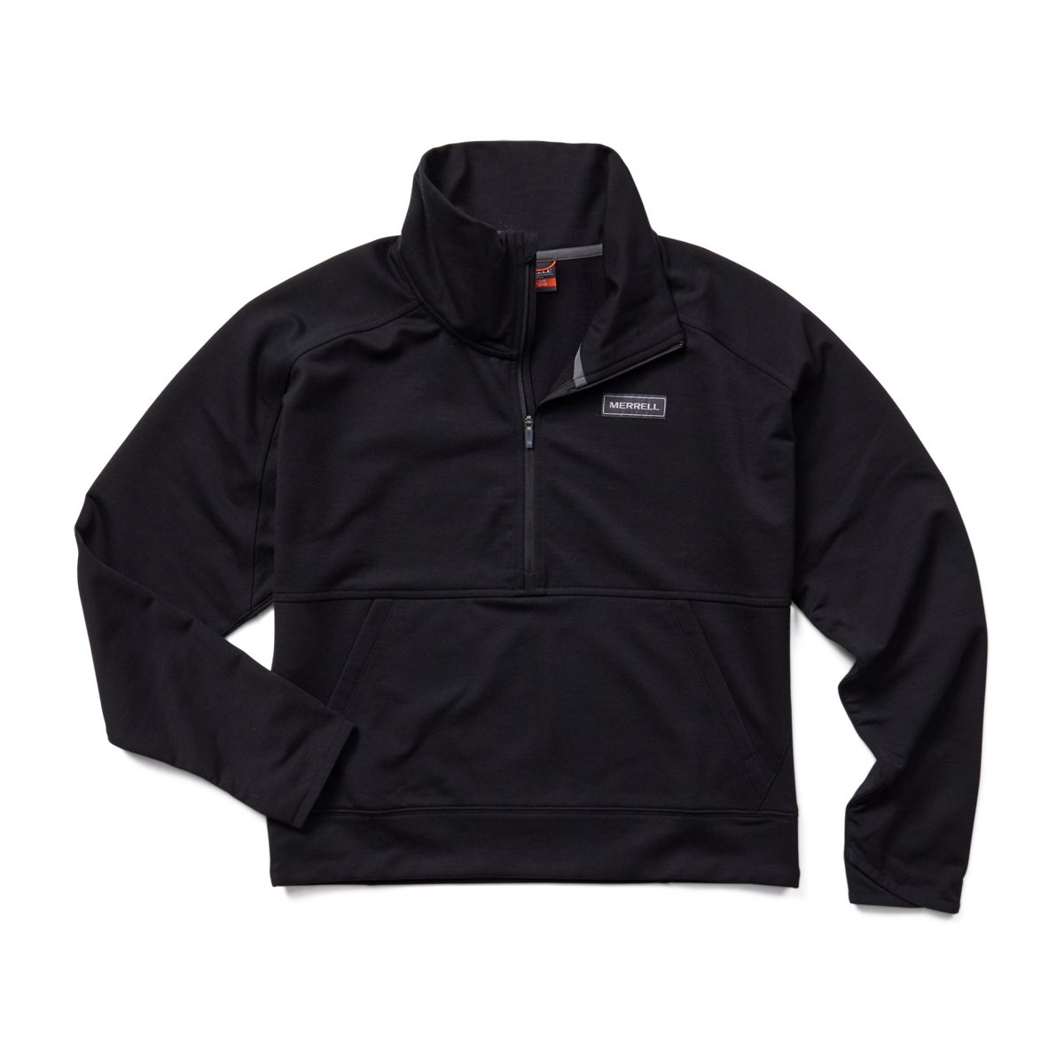 Timber 1/4 Zip, Black, dynamic