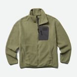 Ko-Dou Sherpa Fleece Full Zip, Lichen, dynamic