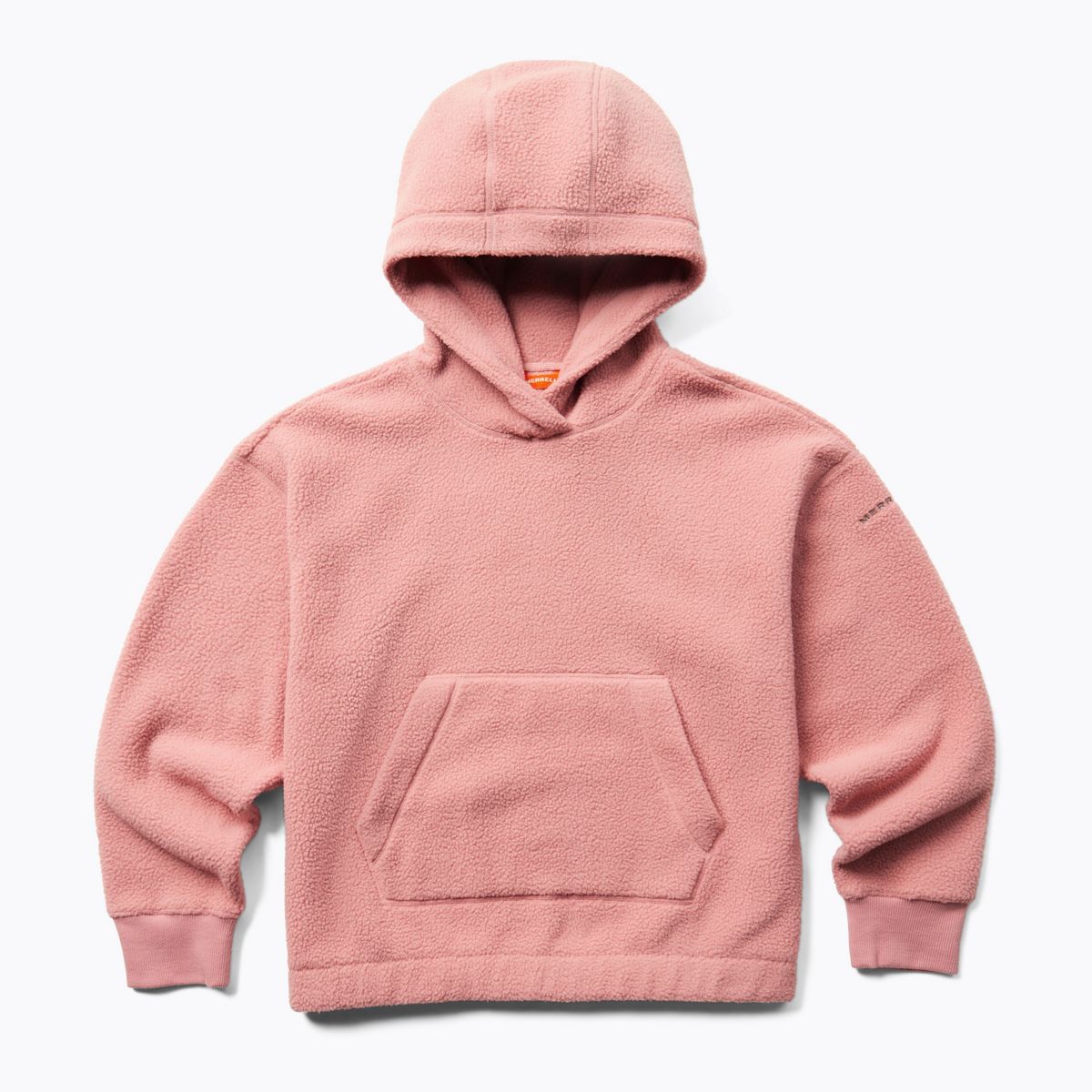 Sherpa Hoody, Ash Rose, dynamic