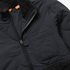 Sherpa Mixup Full Zip Jacket, Black, dynamic 3