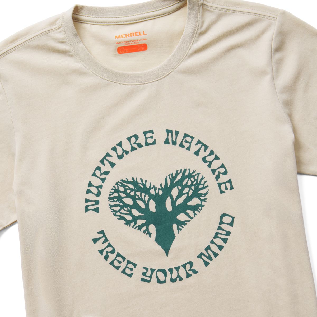 Tree Your Mind Tee, Oyster Grey, dynamic 2
