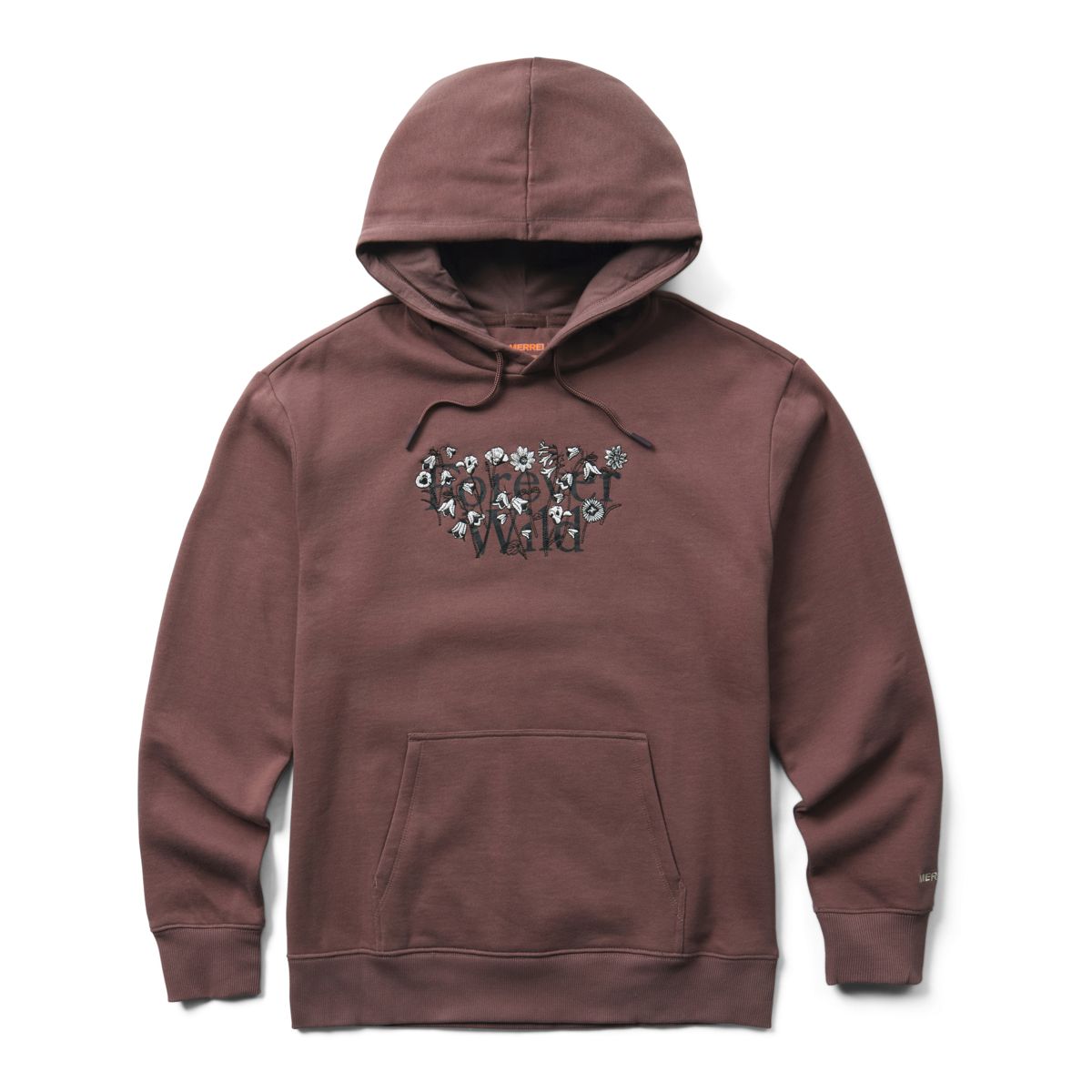 Forever Wild Fleece Hoody, Peppercorn, dynamic