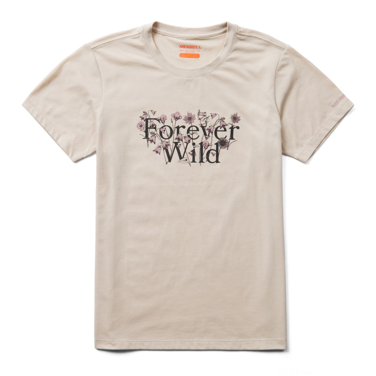 Forever Wild Tee, Oyster Grey, dynamic