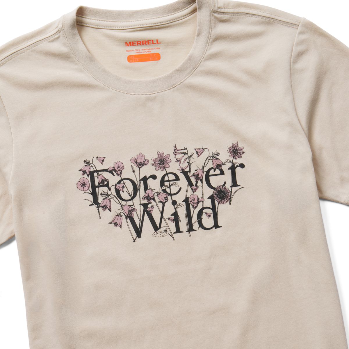 Forever Wild Tee, Oyster Grey, dynamic 2