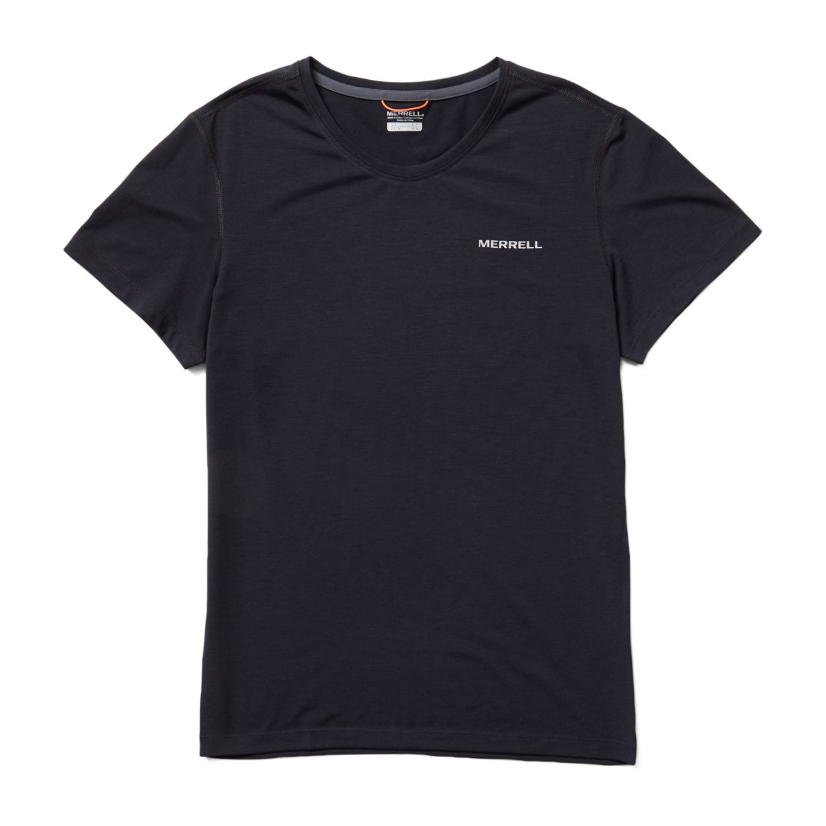 Tencel™ Short Sleeve Tee, Black, dynamic