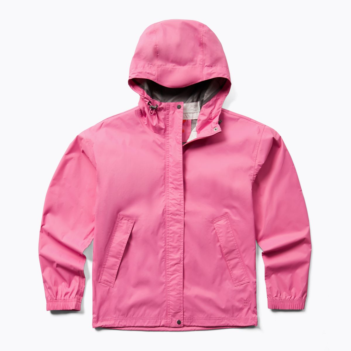 Light pink cheap rain jacket