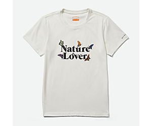 Nature Lover Tee, Cloud Dancer, dynamic