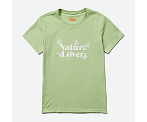 Nature Lover Tee, Foam Green, dynamic