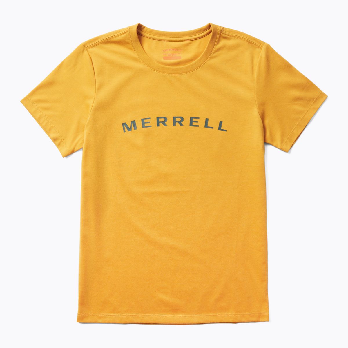 Wordmark Short Sleeve Tee, Gold, dynamic