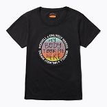 Unlikely Hikers X Merrell Short Sleeve Tee Extended Sizes, Black, dynamic 1