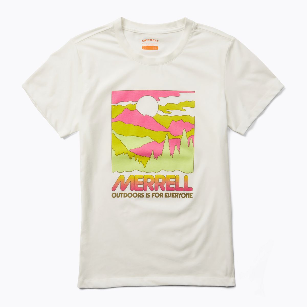 Merrell Mountains Tee, Cloud Dancer, dynamic