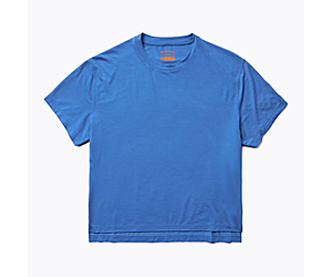 Perfect Tee with Tencel™, Victoria Blue, dynamic