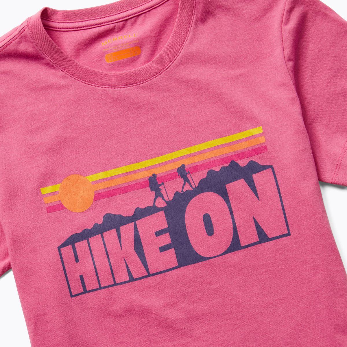 Hike On Horizon Tee, Strawberry Moon, dynamic 2