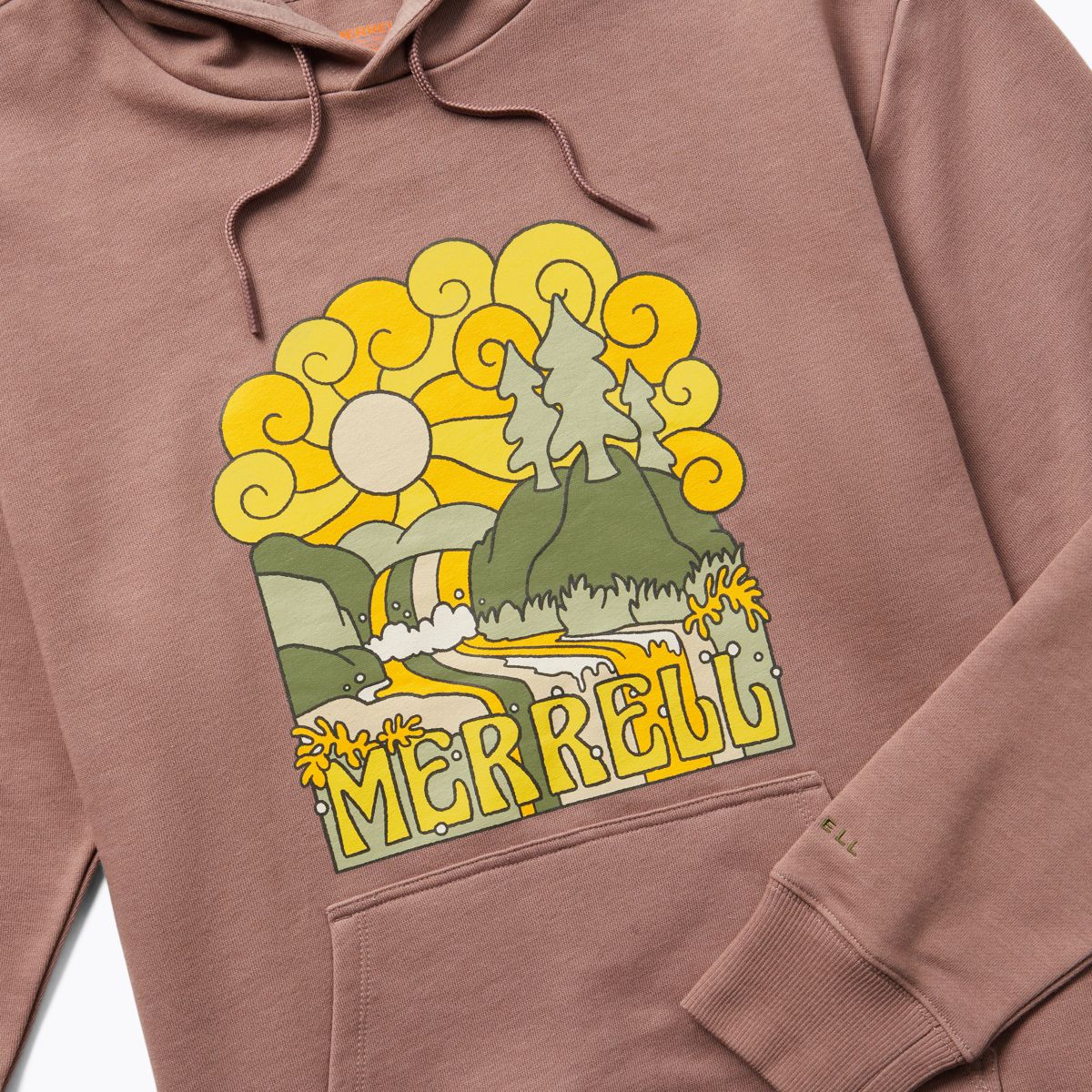 Groovy Fleece Hoody, Antler Heather, dynamic 2