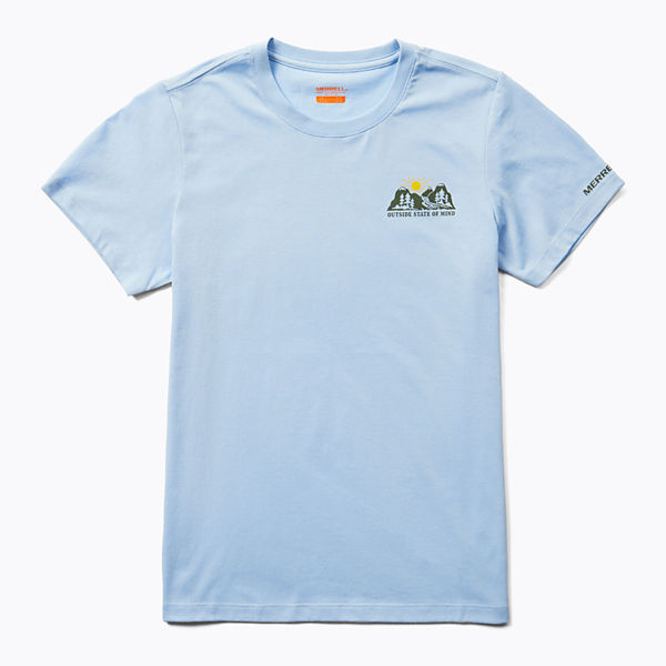 Sunnyscape Tee, Soft Chambray, dynamic