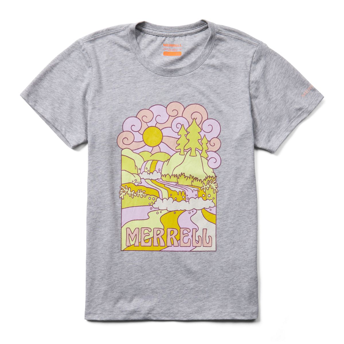 Groovy Tee, Grey Heather, dynamic