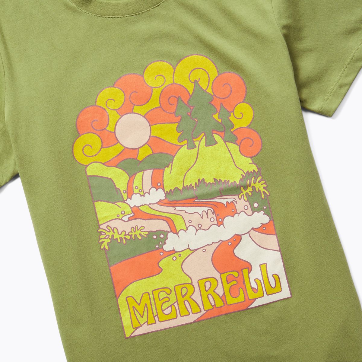 Groovy Tee, Mosstone, dynamic 2