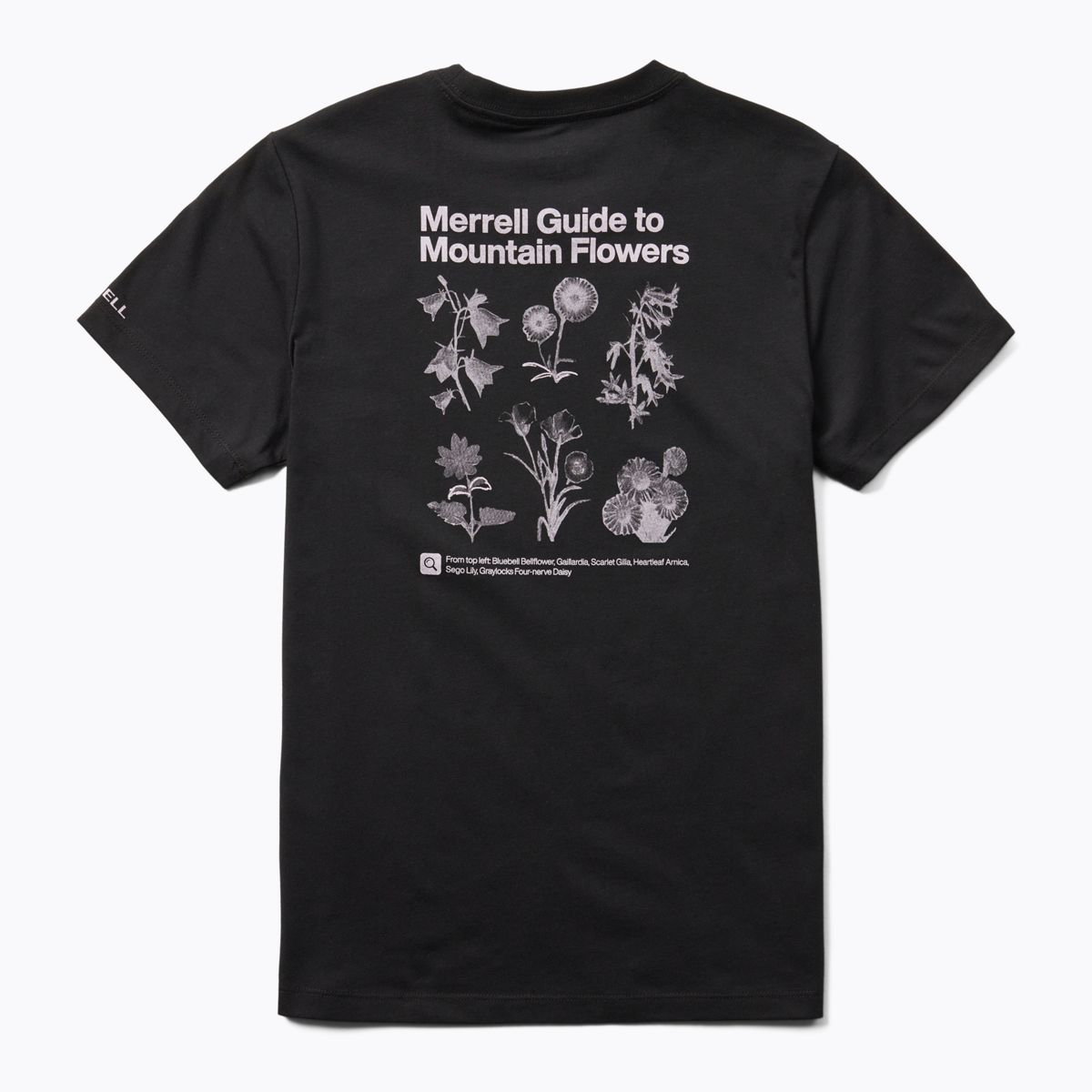 Mountain Floral Tee, Black, dynamic 2