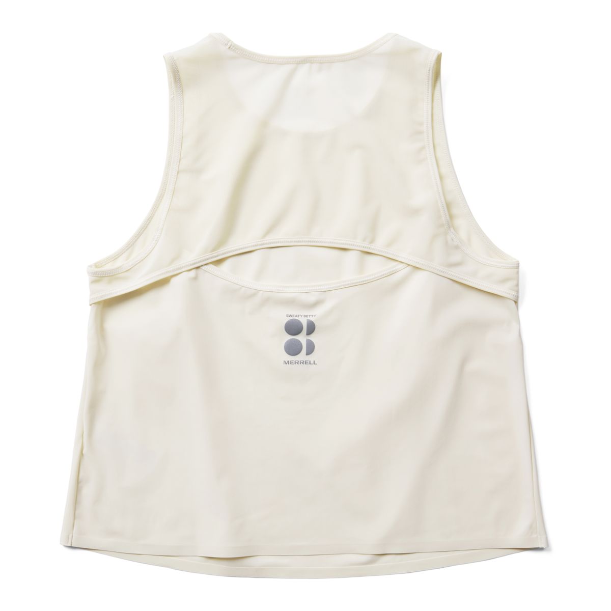 Ascend Swifty Workout Tank x Sweaty Betty, Sabi Cream, dynamic 2