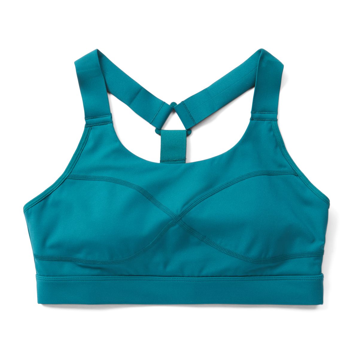 Ascend Power Bra X Sweaty Betty, Cabin Blue, dynamic