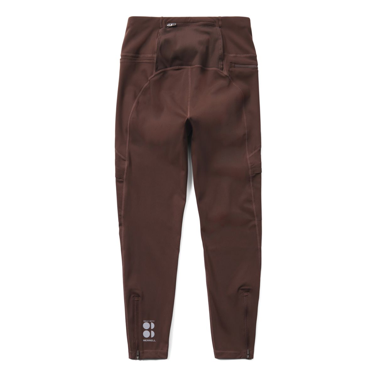 Ascend Power Cargo Workout Legging X Sweaty Betty, Cacao Brown, dynamic 2