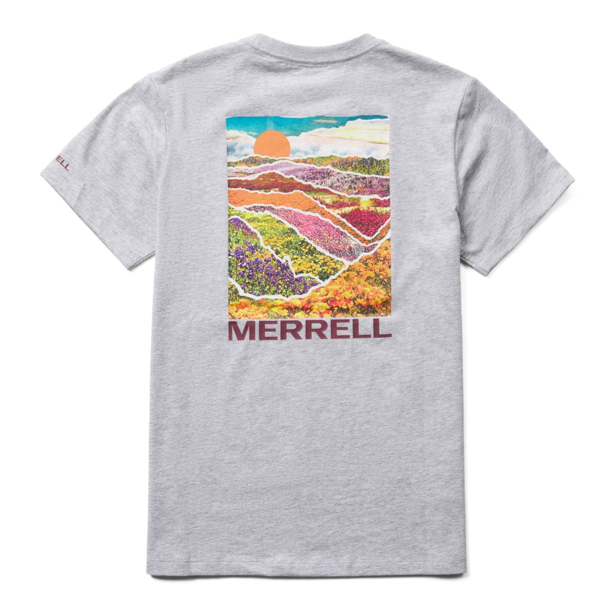 Collage Tee, Grey Heather, dynamic 2