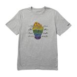 Outdoors For All Fist Graphic Tee, Grey Heather, dynamic