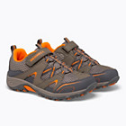 Trail Chaser Shoe, Gunsmoke / Orange, dynamic 2
