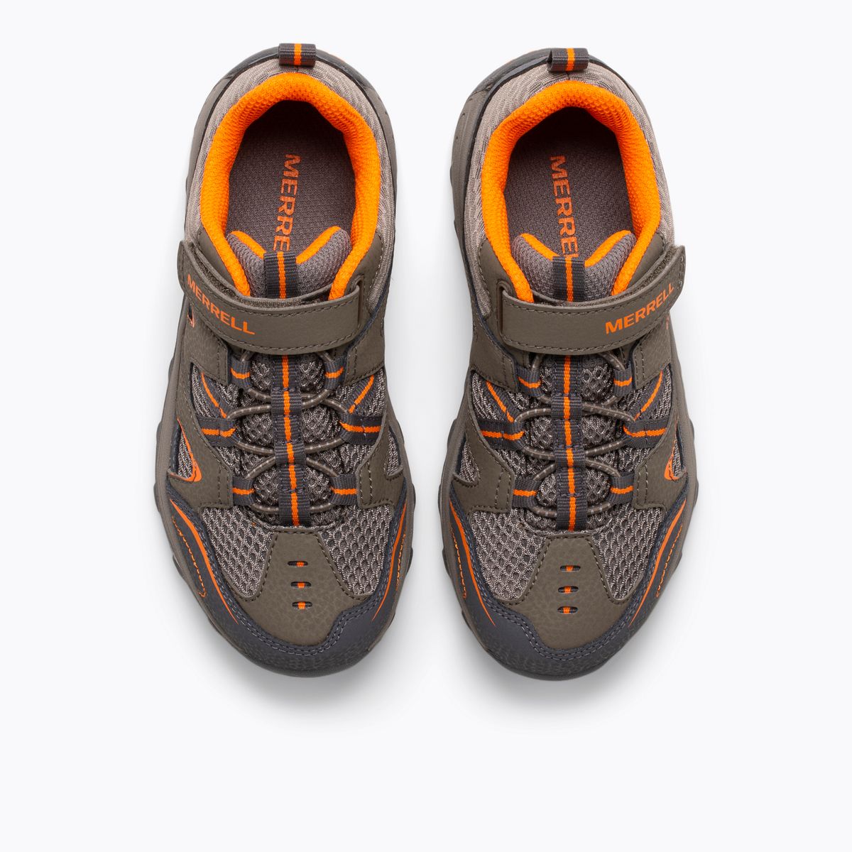 Trail Chaser Shoe, Gunsmoke / Orange, dynamic 5