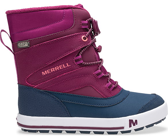 Black All Sizes Merrell Snow Bank 2 Wtpf Kids Boots 