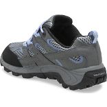 Moab 2 Low Lace Waterproof Sneaker, Grey/Periwinkle, dynamic