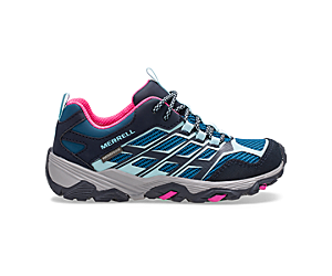 Moab FST Low Waterproof Shoes, Arctic/Ontario, dynamic