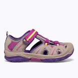 Hydro Sandal, Tan/Purple, dynamic