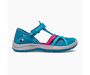 Dragonfly Sandal, Turquoise, dynamic
