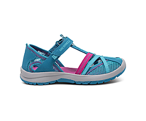 Dragonfly Sandal, Turquoise, dynamic