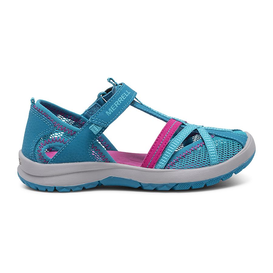 Dragonfly Sandal, Turquoise, dynamic 1