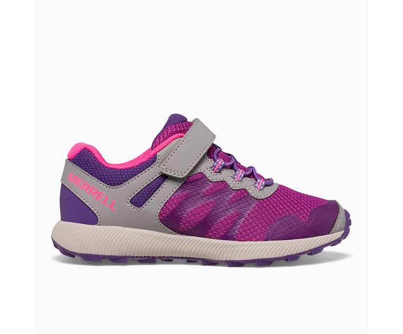 Nova 2 Sneaker, Grey/Purple/Berry, dynamic