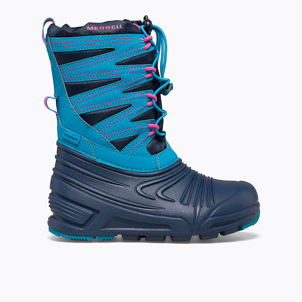Snow Quest Lite 3.0 Waterproof, Turquoise/Navy, dynamic
