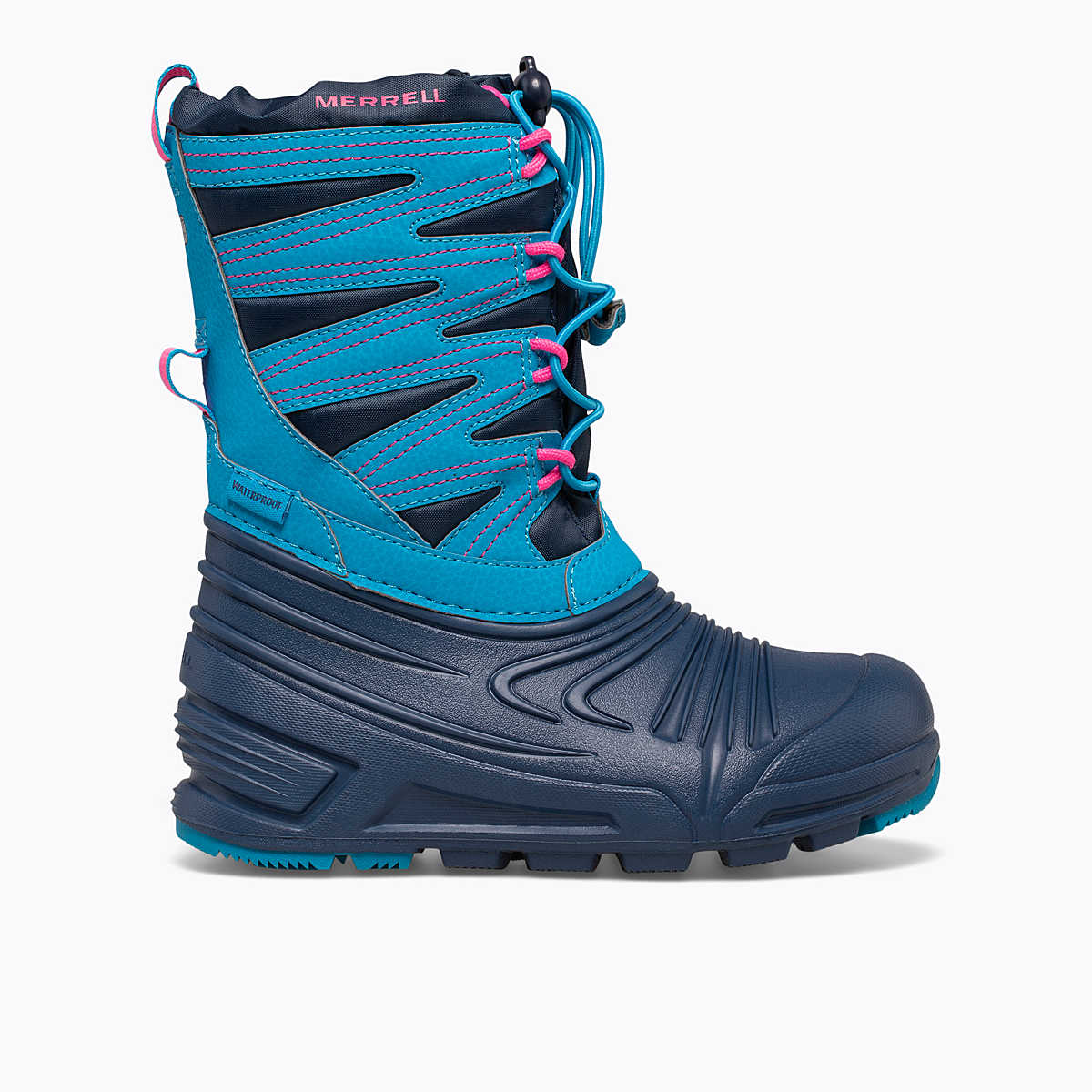 Snow Quest Lite 3.0 Waterproof, Turquoise/Navy, dynamic 1