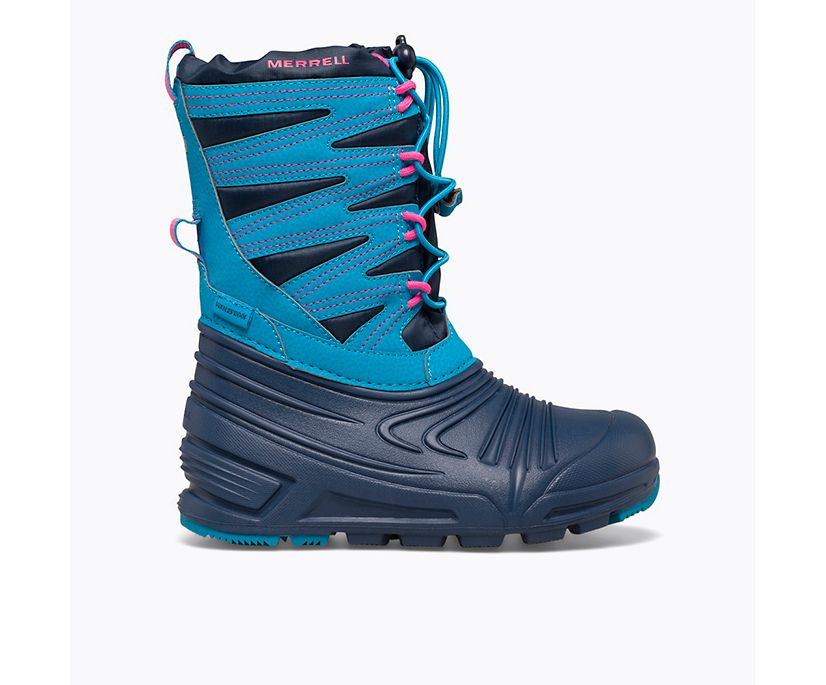 Snow Quest Lite 3.0 Waterproof, Turquoise/Navy, dynamic 1