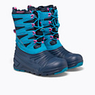 Snow Quest Lite 3.0 Waterproof, Turquoise/Navy, dynamic 2