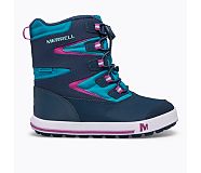 Snow Bank 2.0 Boot, Navy/Turquoise, dynamic