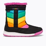 Alpine Puffer Waterproof Boot, Rainbow Multi, dynamic 1