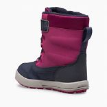 Snow Storm Waterproof Boot, Berry/Navy, dynamic 3