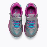 Moab Speed Low A/C Waterproof, Grey/Silver/Turquoise, dynamic