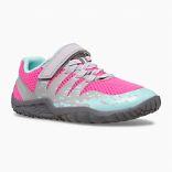 Trail Glove 5 A/C Shoe, Grey/Hot Pink/Turq, dynamic 2