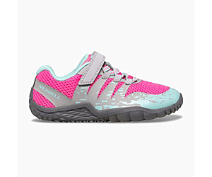 Trail Glove 5 A/C Shoe, Grey/Hot Pink/Turq, dynamic