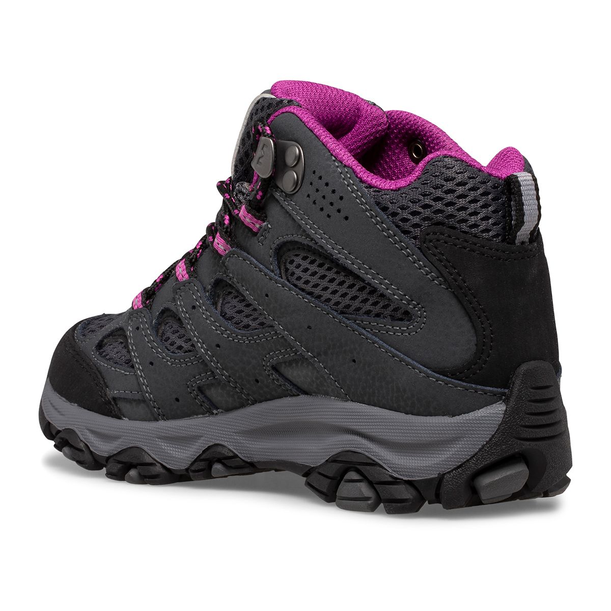 Moab 3 Mid Waterproof Boot, Granite/Berry, dynamic 3